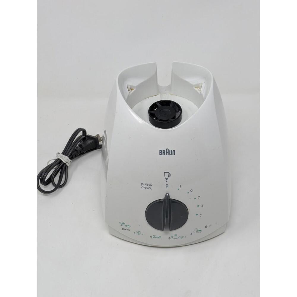 Braun Blender Base 4184 5 Speed with pulse Tested
